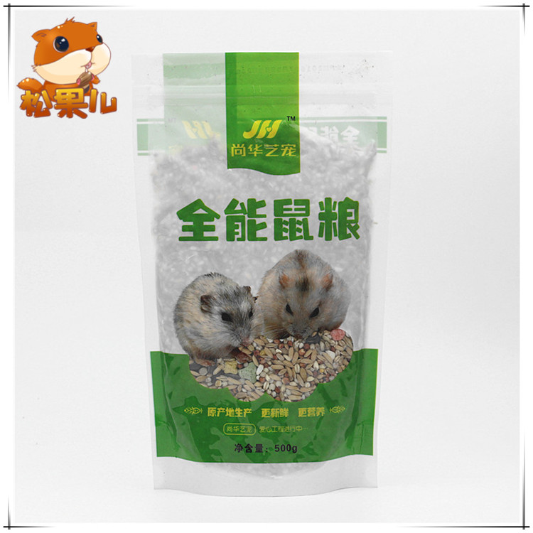【松果儿】鼠粮仓鼠粮食尚华全能鼠粮仓鼠专用粮五谷营养粮500g|msdalam kategori haiwan peliharaan/makanan haiwan dan bekalan, hamsters kelas haiwan peliharaan dan lain-lain kecil, Feed/makanan ringan - dari Buy2taobao.com untuk memberikan perkhidmatan ejen Taobao profesional membeli