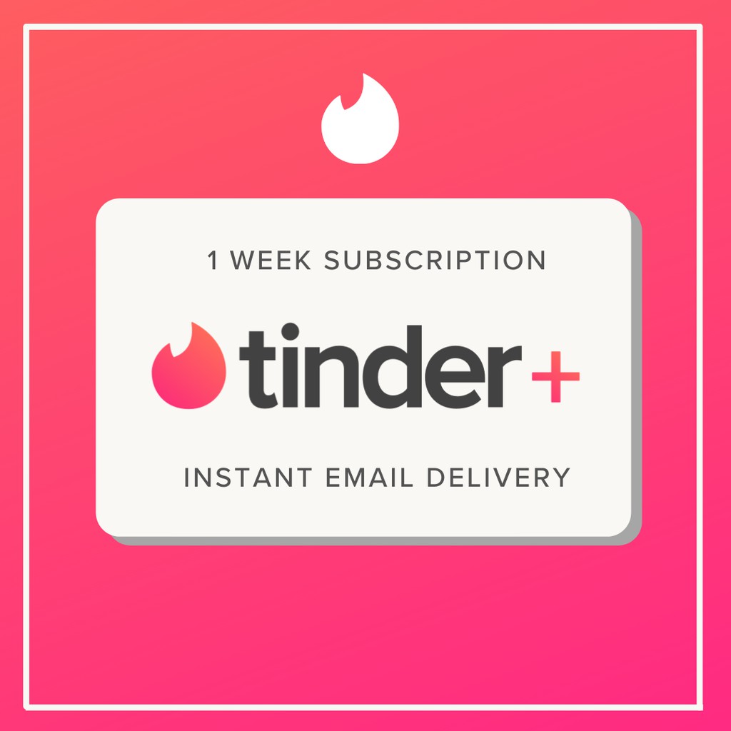 Tinder Plus Promotion code Voucher 1 week Fire memberin the life entertainment Recharge, 生活娱乐线上会员 category - from Buy2taobao.com to provide professional Taobao agent buy service