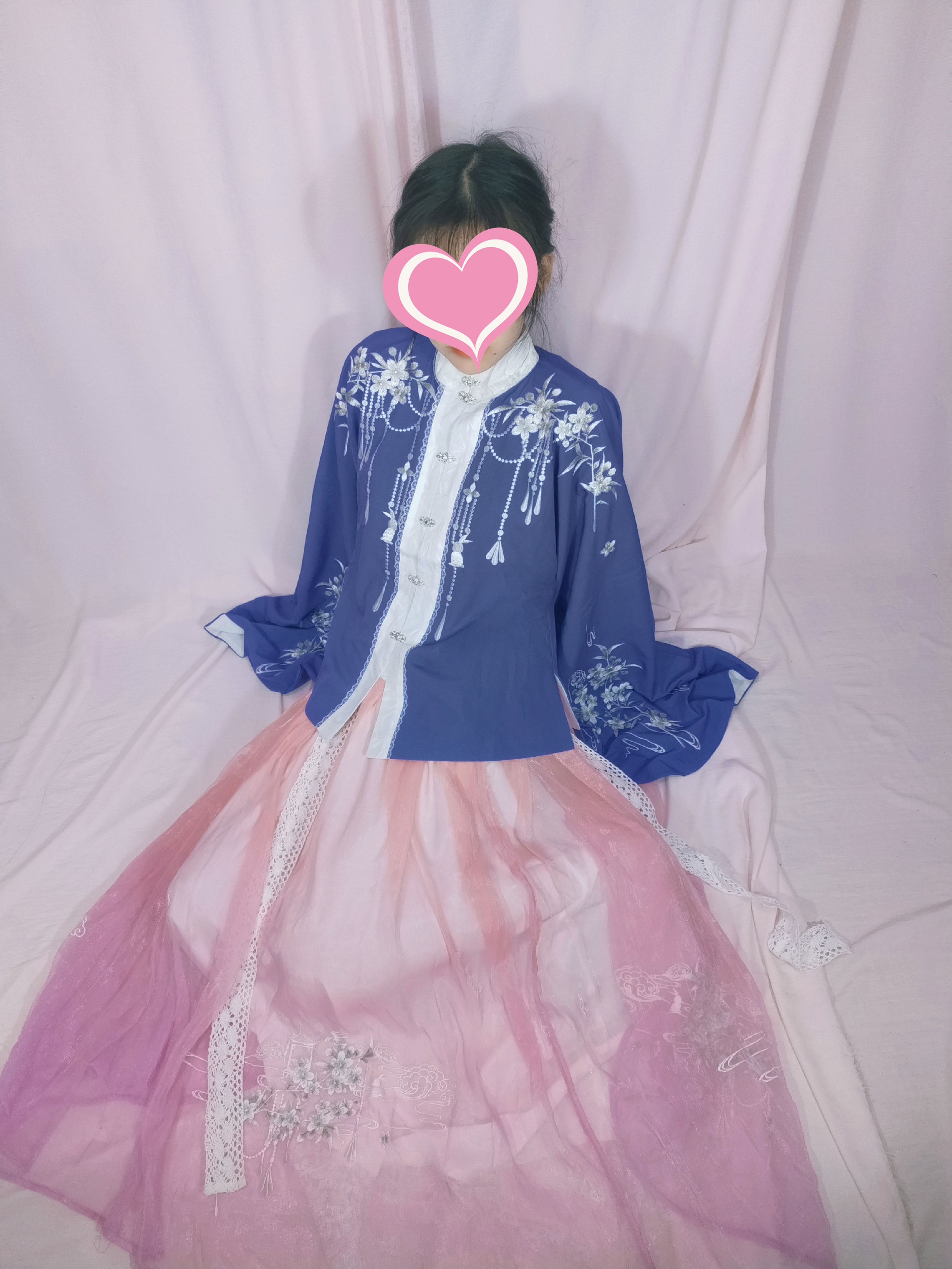 [Laurel Jade Hare Thirty-five goods in stock Double-breasted Embroidery Duanao Hanfu Jacket skirt Gradient Embroidery dailyin the Women's clothing/Boutique , Wedding/Cheongsam/Formal dress , Formal dress/Evening category - from Buy2taobao.com to provide professional Taobao agent buy service