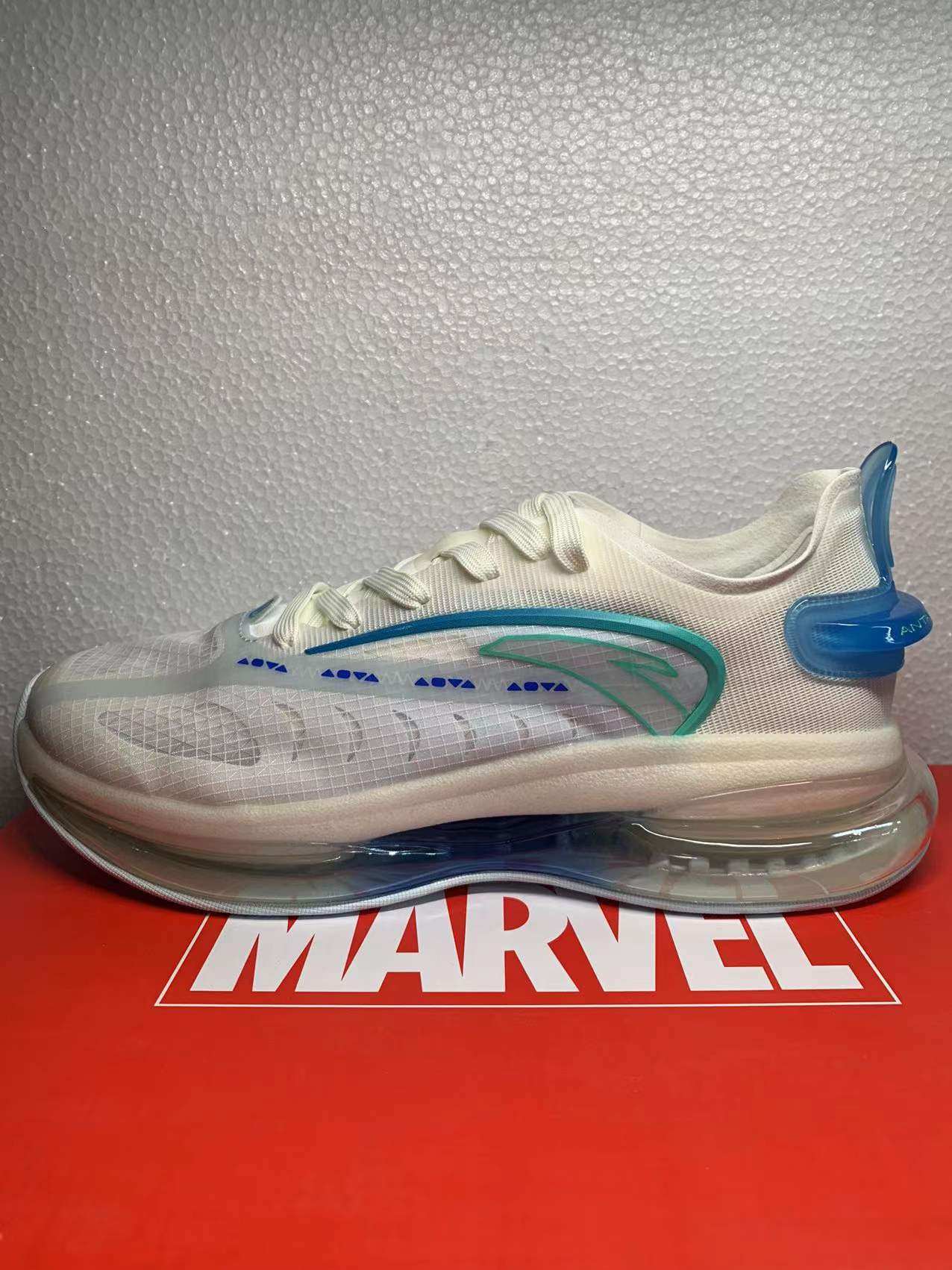 安踏正品男鞋2021夏新款全掌气垫鞋网面透气运动跑步鞋112125598