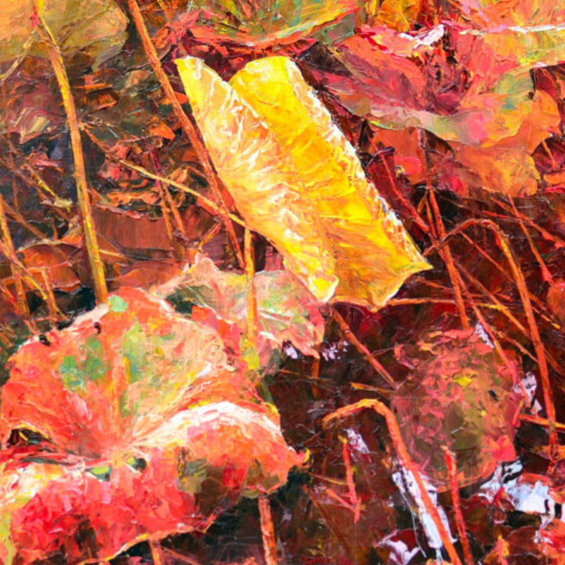 孙晓东 《橙色经典》 布面油画 收藏级珍品