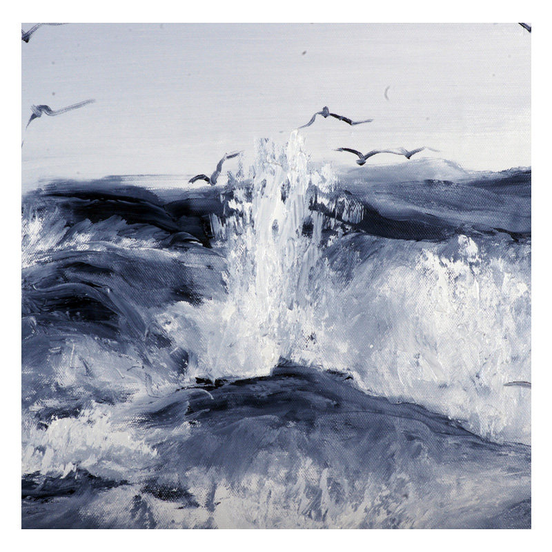 刘正勇 《海燕》 布面油画