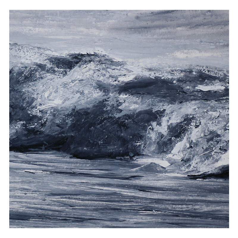 刘正勇 《潮汐》原创保真 布面油画 原作收藏级珍品