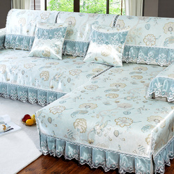 冰丝沙发垫夏季套罩全包盖凉席垫防滑简约现代