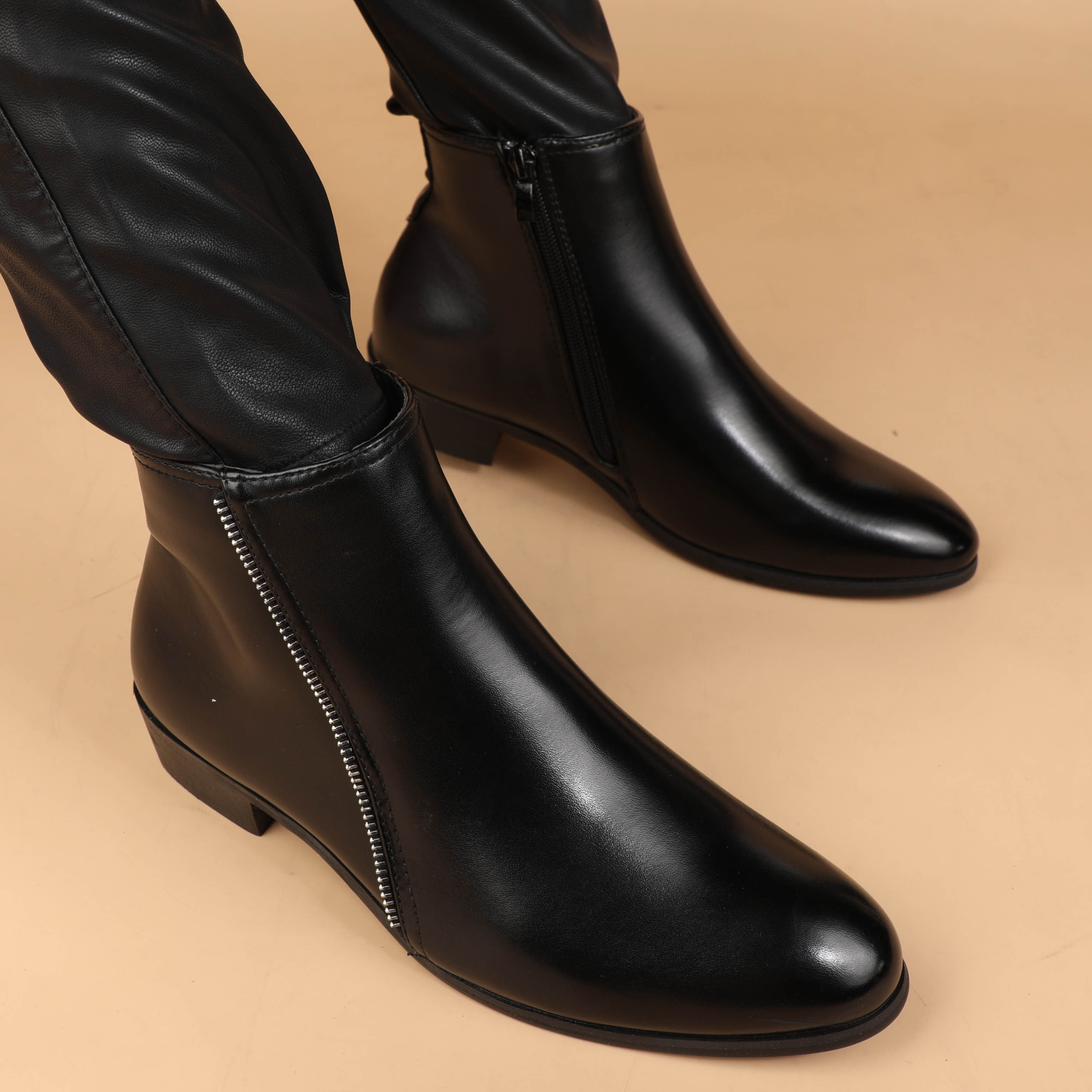 男款靴子潮韩版