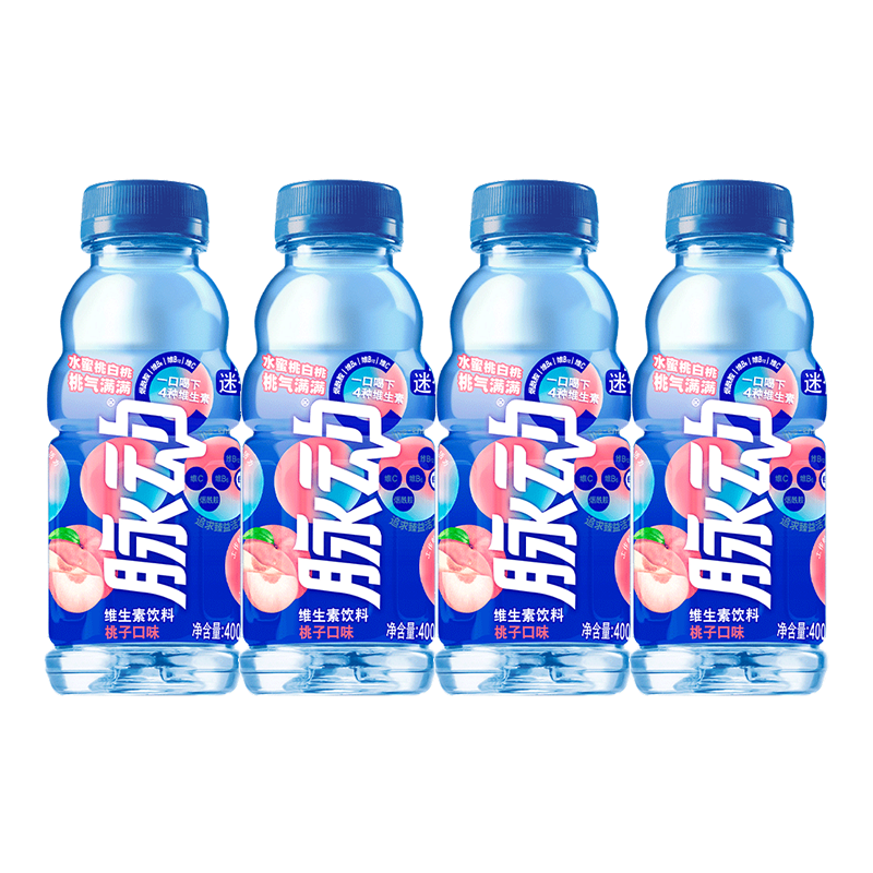 脉动维生素运动功能饮料桃子400ml/瓶-Y