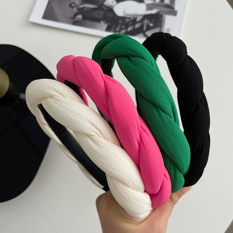 布艺发箍女仙气高颅顶头箍网红2023年新款复古法式发卡百搭头饰品