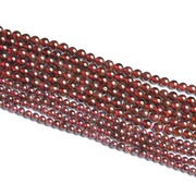 Myatou DIY handmade jewelry accessories natural Garnet semi-finished Liu Shi Sanzhu Crystal beads