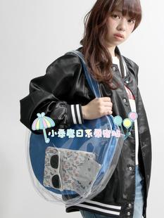 gucci愛心鞋貨號 白色痛包特價夏季日本WEGO代購愛心單肩包帆佈內包與PVC外包現貨 gucci愛心包包