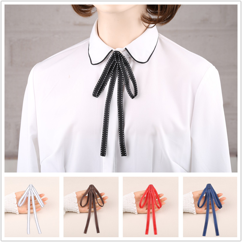 女学院风英伦学生日系小清新系带飘带韩版百搭衬衫装饰蝴蝶结优惠券