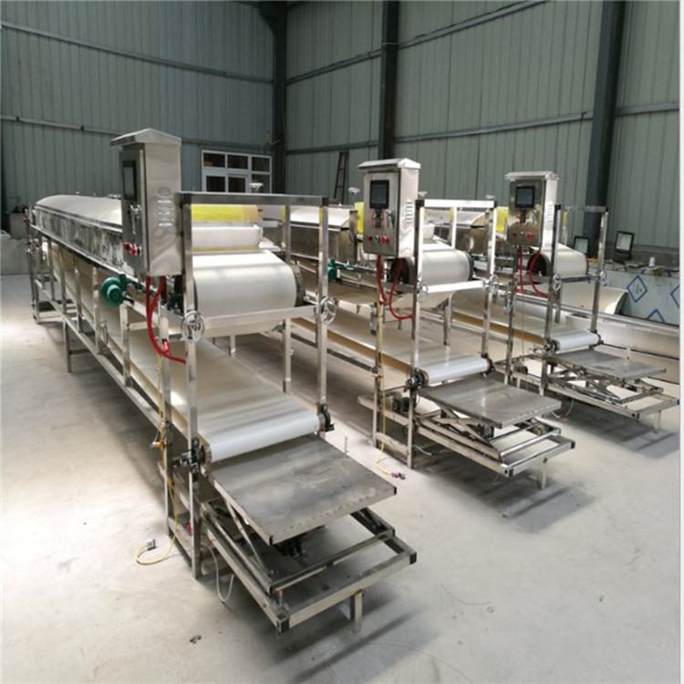 全自动圆形凉皮机器 仿手工数控全自动红薯粉皮机 米皮机 苕皮机