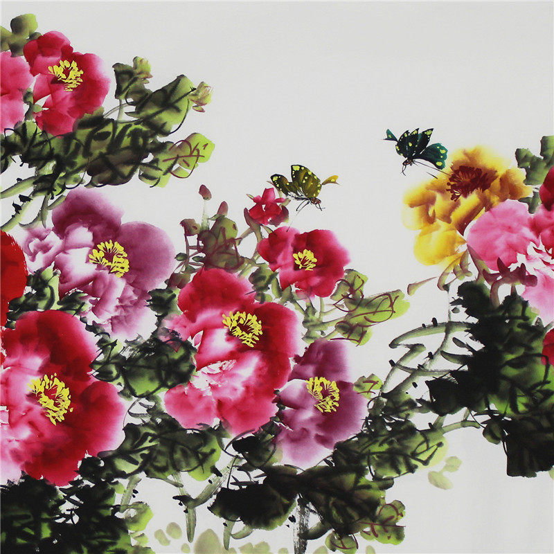 齐玉龙 《花开富贵》 精品牡丹 1.8米 md2