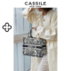 cassile卡思乐包包女高级感重工刺绣大容量托特包通勤单肩手提包