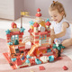 大颗粒女孩公主城堡益智力积木玩具拼装插2-6岁宝宝早教六一礼物