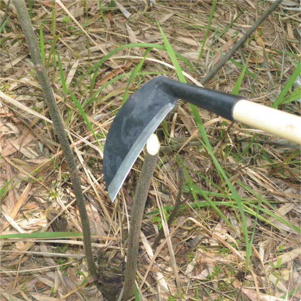 进口钢农用镰刀 割草刀 广式砍柴 修枝 农用刀具 园林工具 免磨