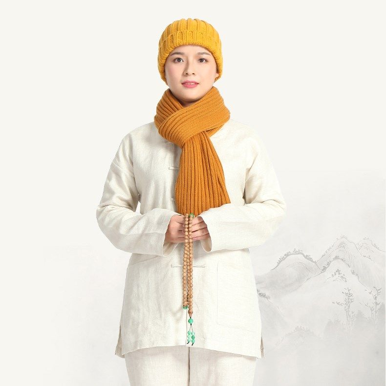 佛教用品僧用帽子毛绒冬款男女帽保暖帽僧帽居士帽和尚帽供养师父_不