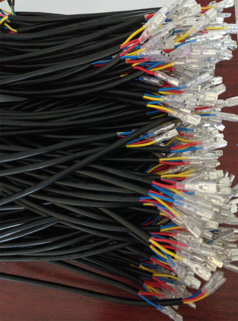 定做加工插簧端子护套线定制 电源线端子线材加工机器设备连接线