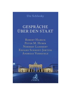 预订【德语】Sechs Gespr?che über den Staat:Malu Dreyer, Robert Habeck, Peter M. Huber, Norbert Lammert, Edzard Schmidt-