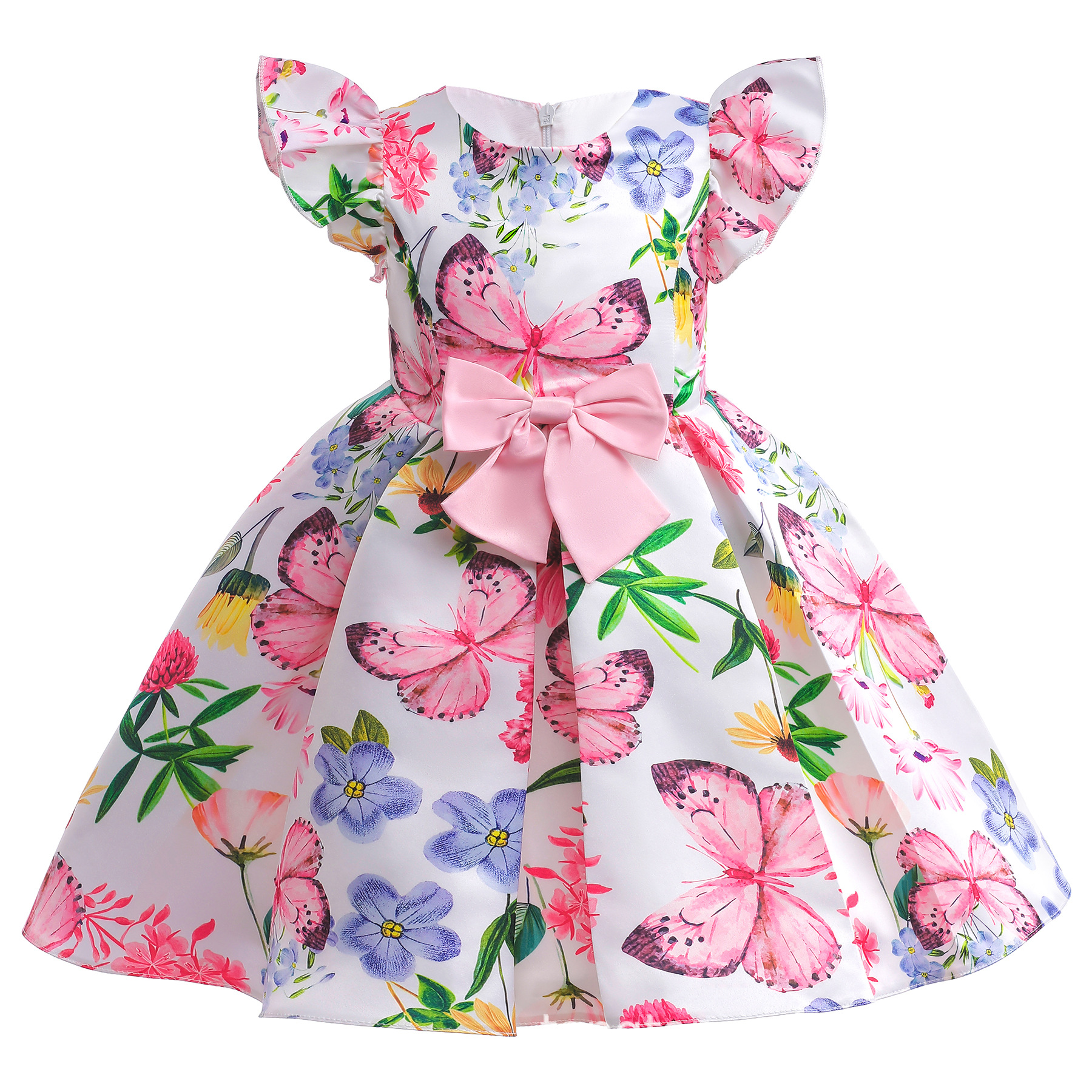 Girls Party Wedding Dress Princess Dresses Baby Kids Clothes