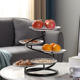 多层水果篮蛋糕架创意家用客厅下午茶点心托盘带盖干果零食瓜子盘