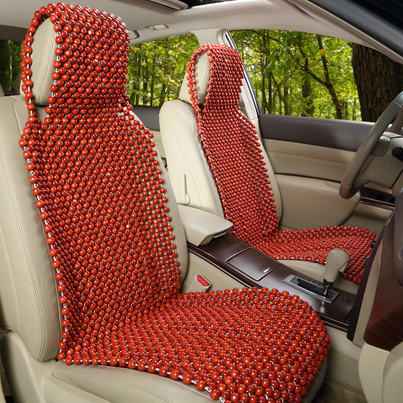 夏季木珠汽车坐垫香樟木坐垫汽车座垫凉垫车垫厂家直销木珠坐垫