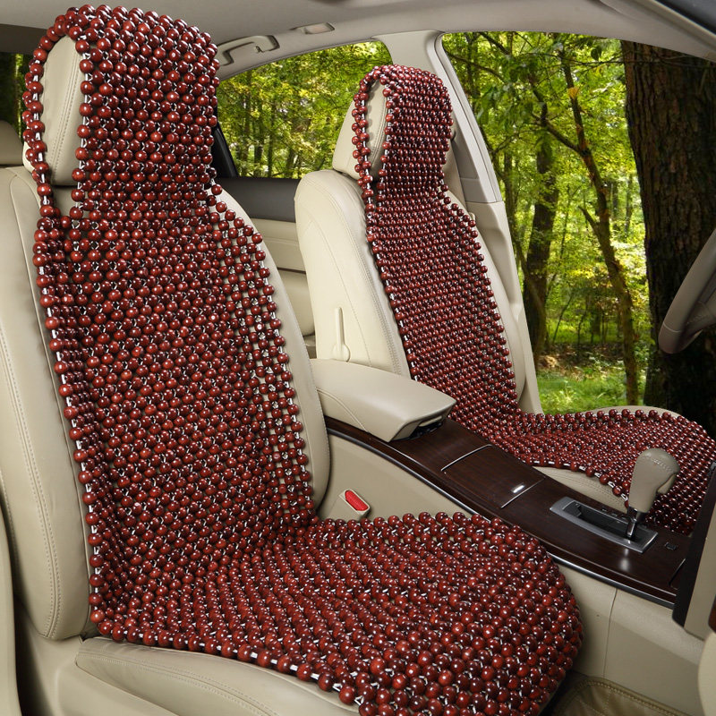 夏季木珠汽车坐垫香樟木坐垫汽车座垫凉垫车垫厂家直销木珠坐垫