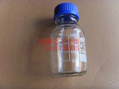 蓝盖透明密封瓶 玻璃瓶 250ml 蜀牛蓝盖试剂瓶 螺纹口带刻度