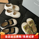 中国风厚底女童板鞋2024新款夏季浅口儿童玛丽珍单鞋中大童公主鞋