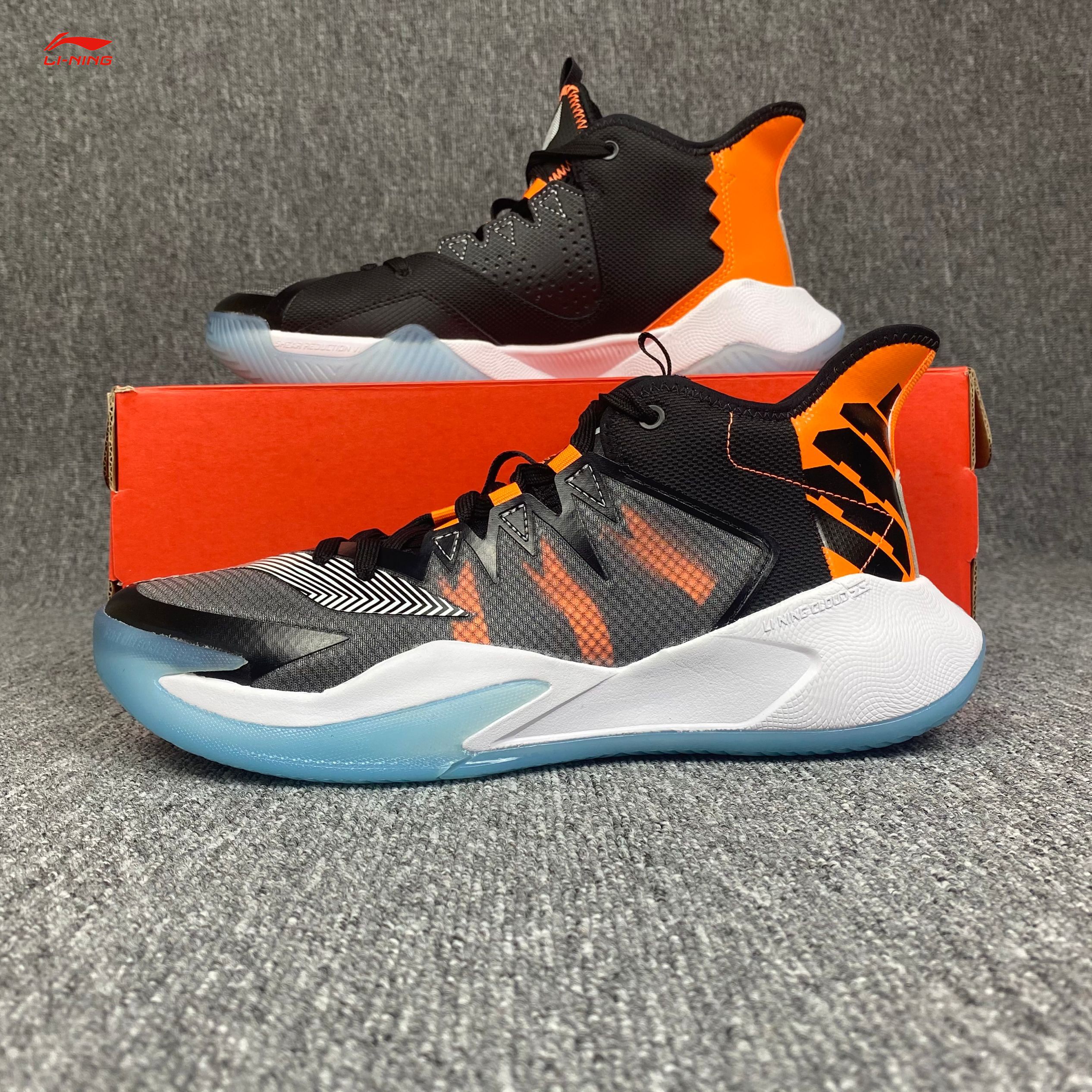 小林体育正品的优惠券大全—李宁篮球鞋男暴风2021新款夏季网面透气中