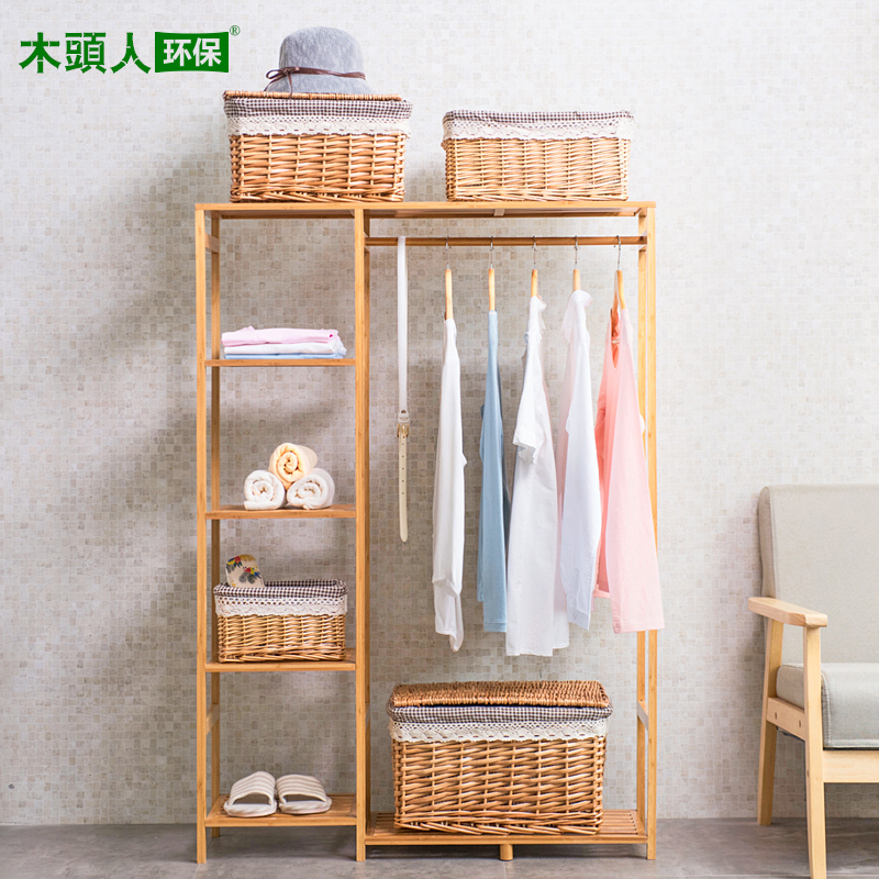 American style Coat hanger indoor bedroom multi-function Bamboo Shelf European style simple and easy Coat rack to ground Special Offerin the Residential furniture , Shelf , Coat Rack category - from Buy2taobao.com to provide professional Taobao agent buy service