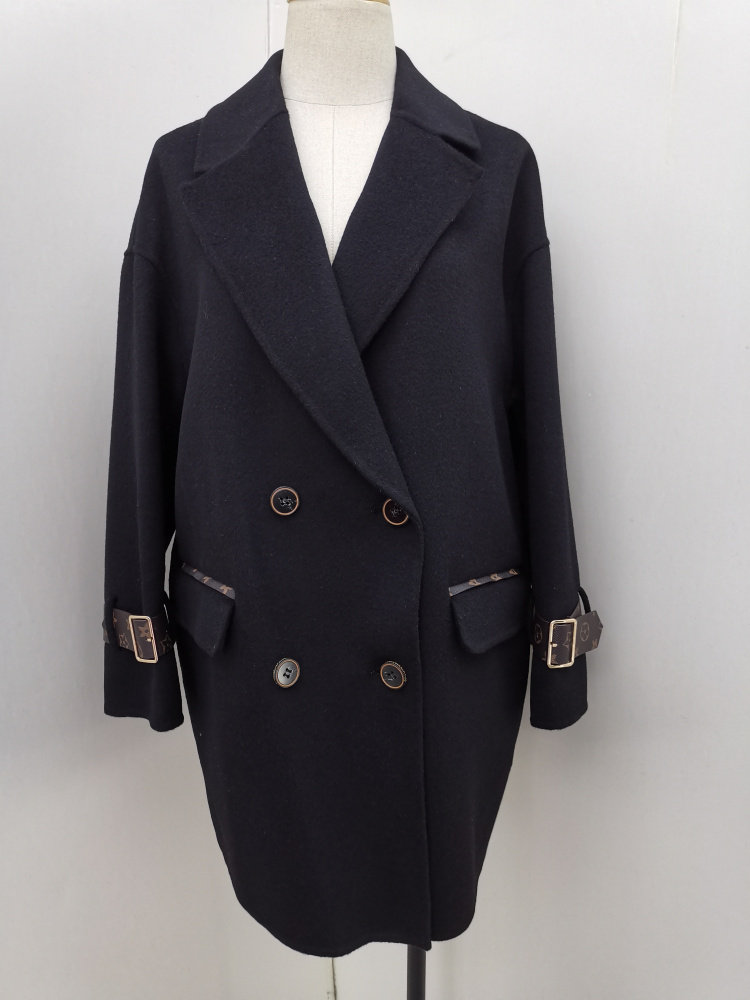 珂洛芮2078新款2022冬款羊毛双面呢羊绒大衣799路姆西/星月伦/3qr