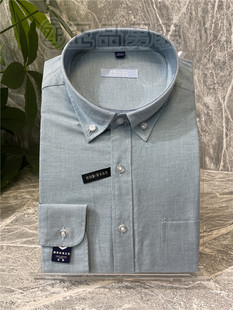 品牌专柜新款 男士短袖长袖衬衫2款休闲纯棉面料时尚修身商务正装