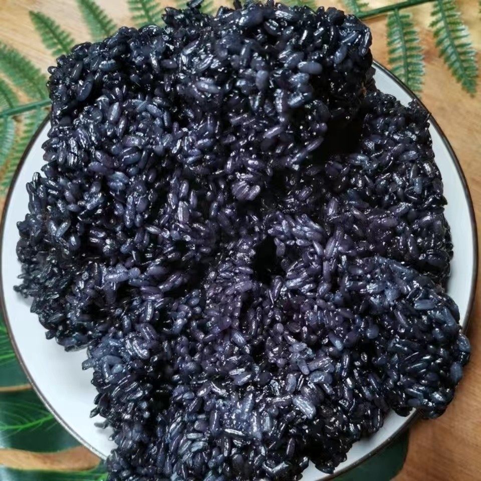 贵州锦屏黎平特产食用农产品四月八黑糯米饭乌米饭南烛叶真空包邮