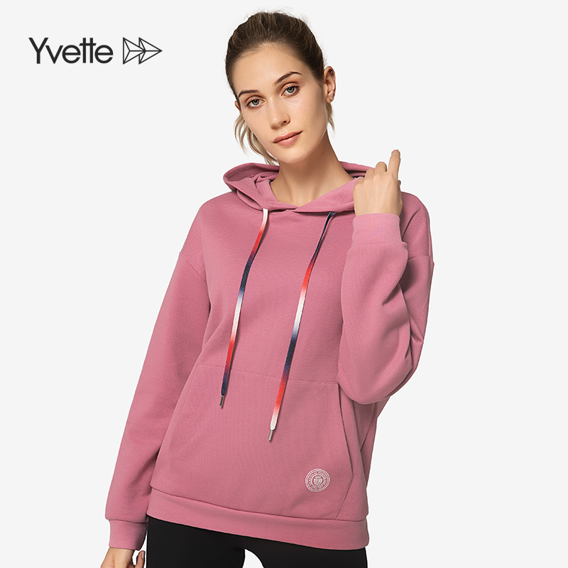 【新品】薏凡特运动卫衣女秋季连帽宽松休闲童趣印花口袋亲肤舒适在类目 运动服/休闲服装, 运动卫衣/套头衫中 - 来自Buy2taobao.com提供专业的淘宝代购服务