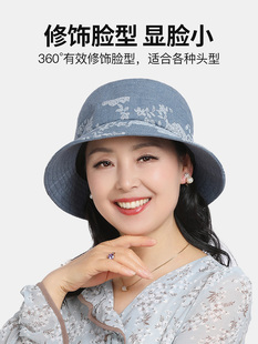 妈妈帽子假发一体女夏季短卷发仿真人发中老年礼物帽子带头发时尚