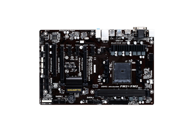 技嘉ga-f2a88x-hd3 行货fm2  主板7650k 860k超a78 a58 a88xm