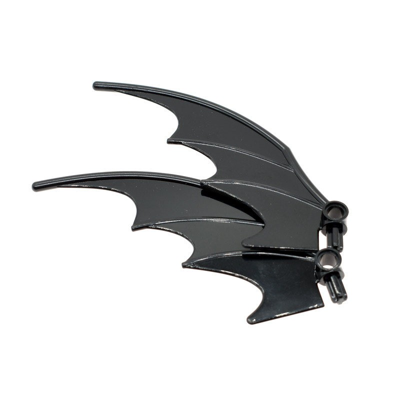 热销魔粒_国产小颗粒积木 兼容55706零配件 1轴1洞龙翼恶魔蝙蝠翅膀 1