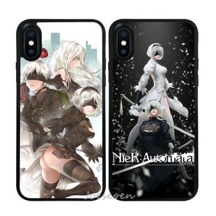 NieR:Automata尼尔机械纪元iphoneX手机壳苹果15玻璃7/5适用813xr