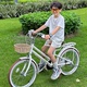 纽斯加儿童自行车男孩女童小童16寸18寸田园风脚踏单车童车奇迹系