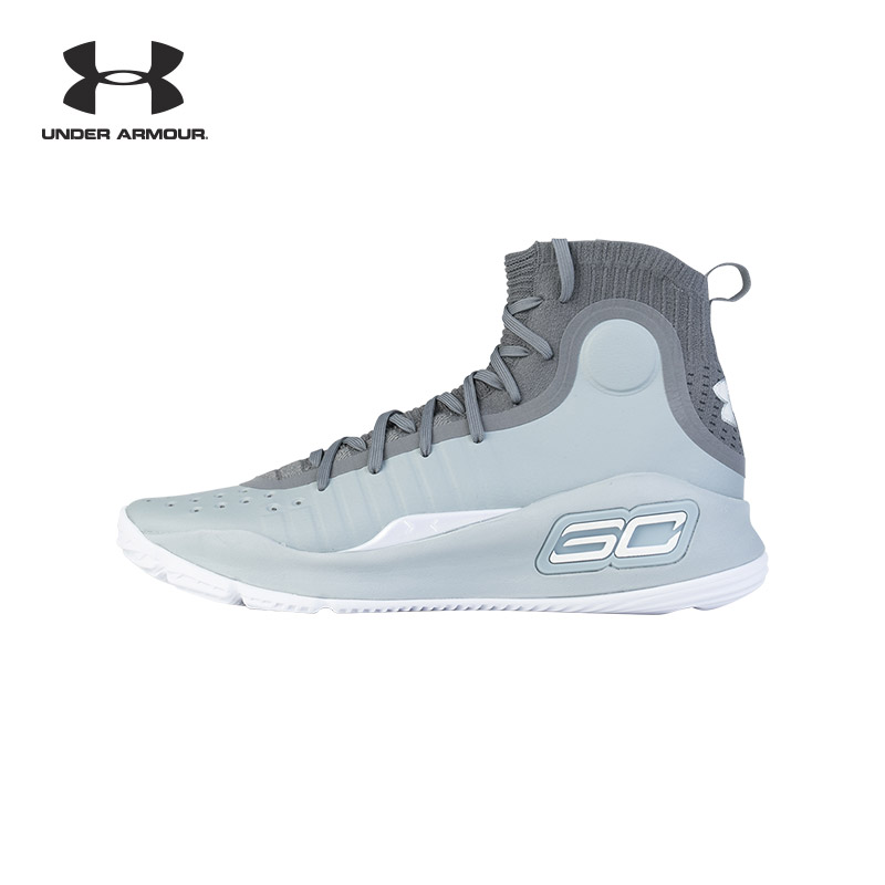 Under Armour 安德瑪 UA男子 Curry 4 庫裡高幫籃球鞋-1298306