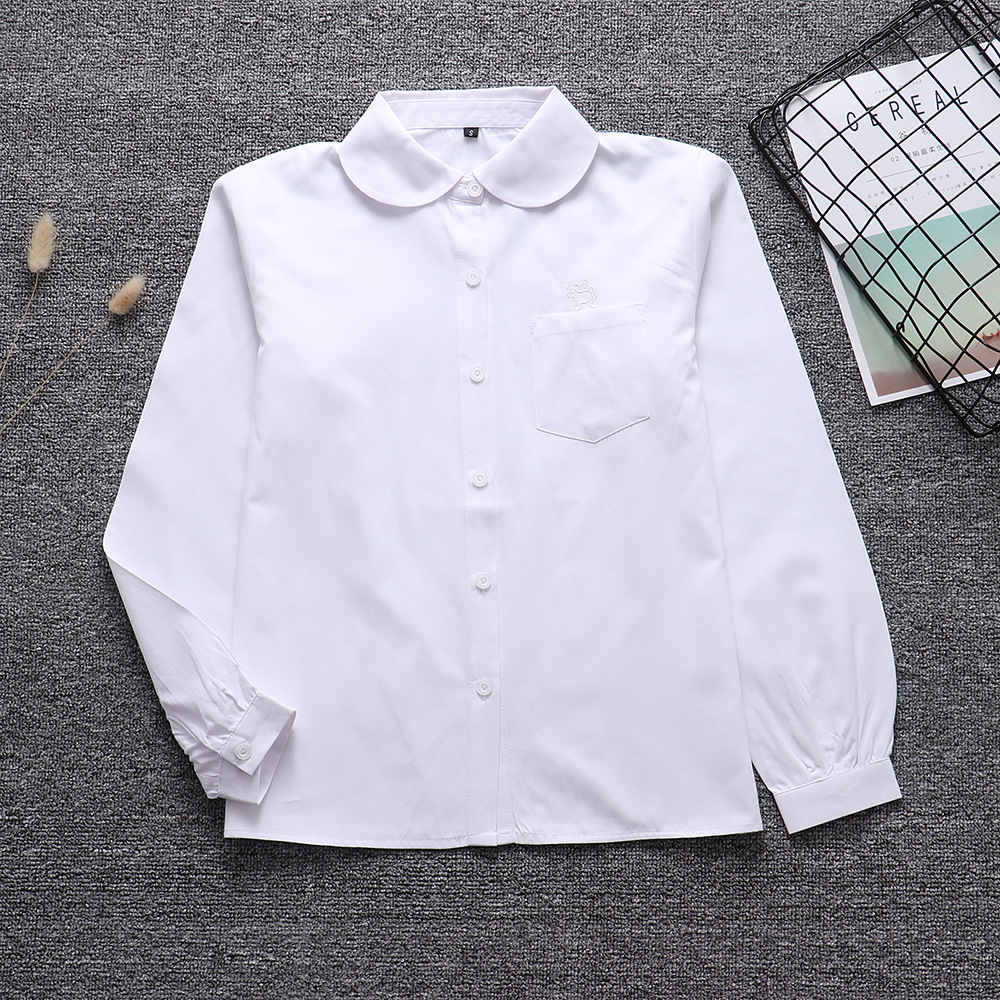 现货日本正统JK制服长袖圆领衬衫襟丸襟独角兽刺绣正统jk制服在类目 女装/女士精品, 衬衫中 - 来自Buy2taobao.com提供专业的淘宝代购服务