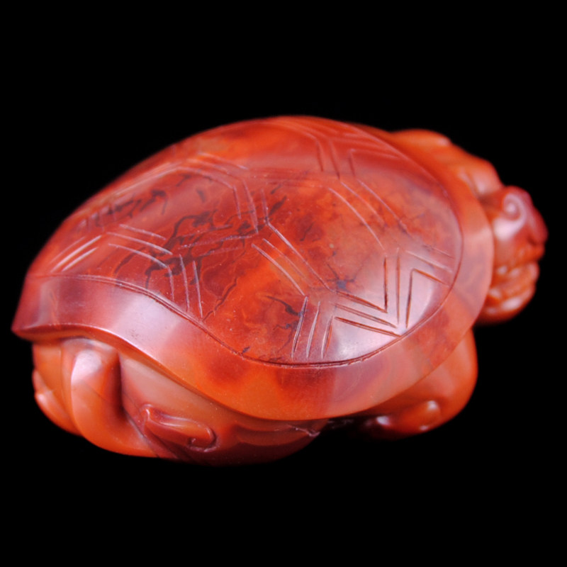重41.61克《龙龟》南红玛瑙挂件