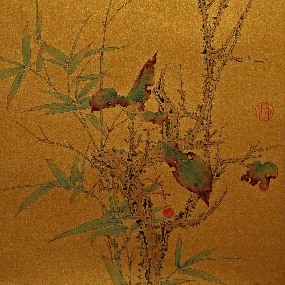 任重《花鸟》