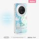 波光海底适用华为mate60pro手机壳隐藏式折叠支架mate70保护套全包网红防摔mt60新款可爱超火por+高级感女