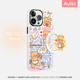 黄油小熊适用iPhone16Promax手机壳14磁吸支架苹果16保护套好看超薄创意15plus全包12网红p13Pro新款高级女