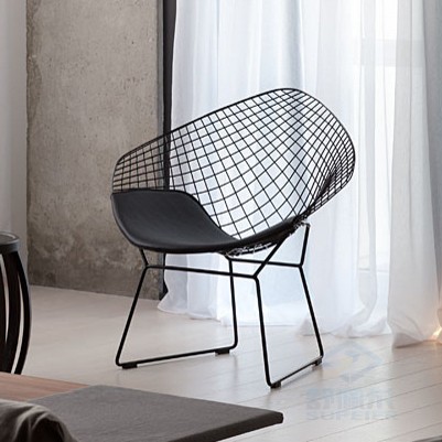 铁丝椅钻石椅Diamond Chair/钻石椅 铁网椅Harry Bertoia休闲椅子|ruв категории жилой мебели, дизайнер мебели (new), стул - от Buy2taobao.com для оказания профессиональной услуги покупки агента Taobao