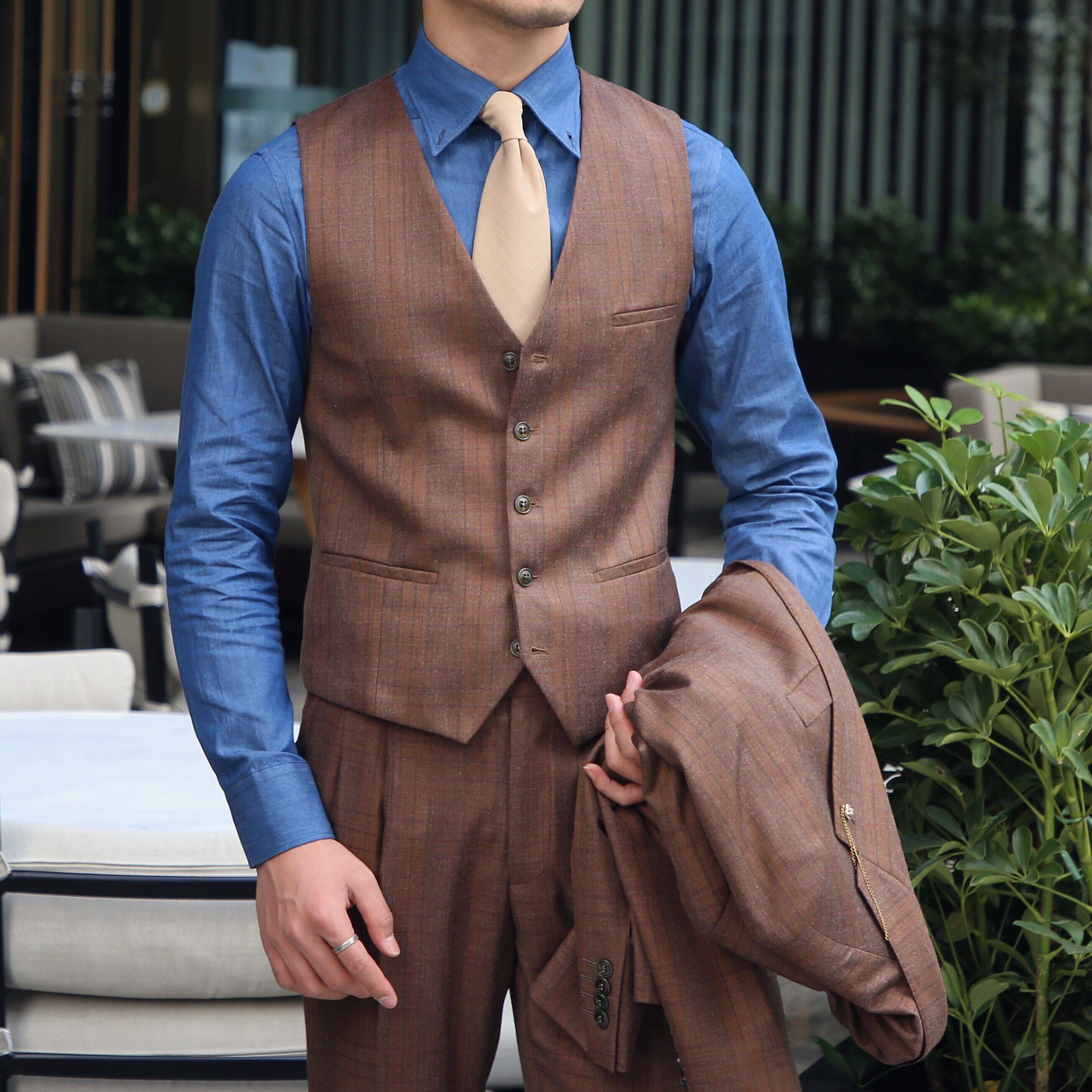 男马甲秋冬 韩版潮 英伦大额优惠券