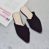 Foreign trade Clearance Special Offer slipper go out Semi slipper Korean Edition Tip one word slipper student Flat bottom mules Foreign trade Clearance Special Offer slipper go out Semi slipper Korean Edition Tip one word slipper student Flat bottom mules