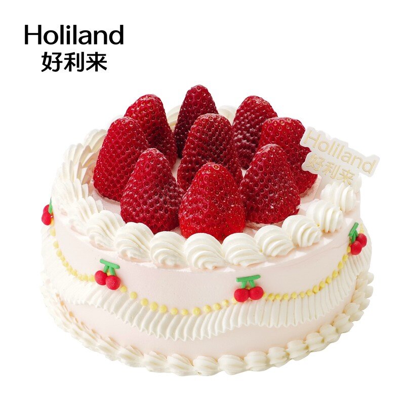 (今日10折)好利来生日蛋糕(复古甜心)同城配送西安长春成都沈阳哈尔滨