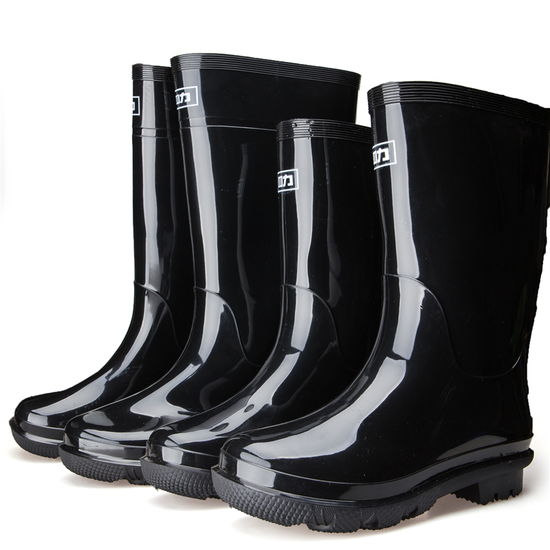 spring and autumn High cylinder Rain shoes Boots Overshoes thickening Acid-proof Alkaline black Water shoes Rain shoes rubber Rain shoesin the Women's Shoes, Rain Boots category - from Buy2taobao.com to provide professional Taobao agent buy service